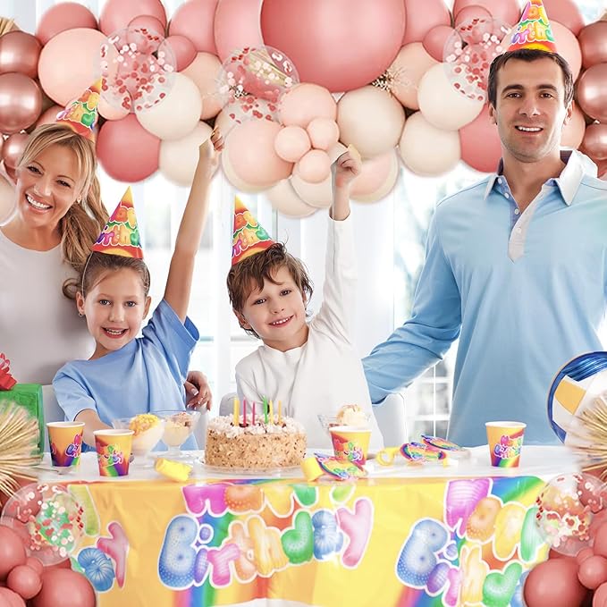 Blush Pink Balloons Garland Arch Kit - Image 7