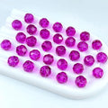 400 PCS 4mm Crystal Glass Beads Round Multiple Faceted Loose Spacer Glass Beads by Tingoons
