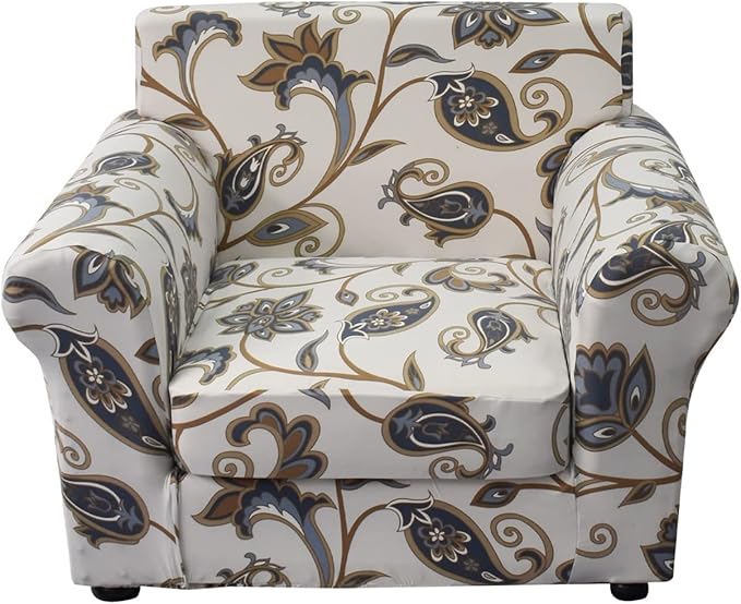 KRFOONN 2 Piece Chair Covers Printed Sofa Covers Couch Covers Washable Armchair by KRFOONN