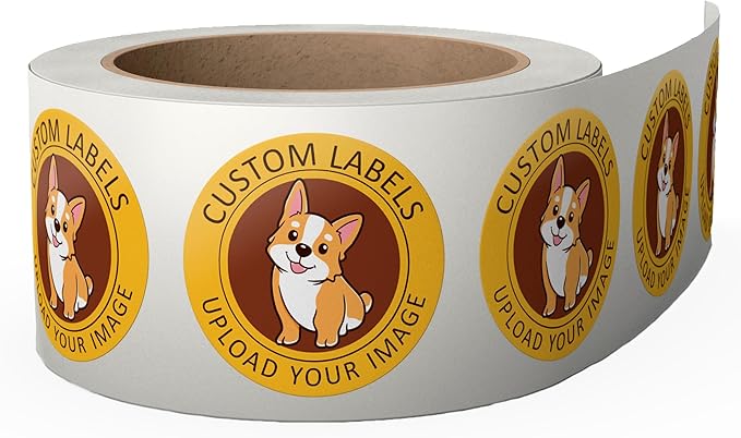 Custom Stickers Label Rolls, Build Your Own Stickers/Labels Any Design Premium - Image 2