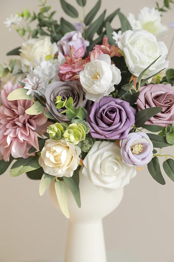 Serra Flora Artificial Flowers Combo Box Set Faux Flowers Bulk Flower Leaf - Image 8