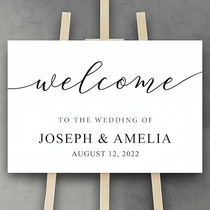 Wedding Welcome Sign - Image 2