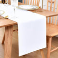 Farmhouse White Table Runner Dining Table Runners 90 Inches Long Coffee Table by Wolkemer