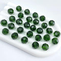 400 PCS 4mm Crystal Glass Beads Round Multiple Faceted Loose Spacer Glass Beads by Tingoons