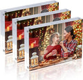 4x6 Acrylic Picture Frames, 20mm Thick Clear Frameless Magnetic Photo Frames by Unknown