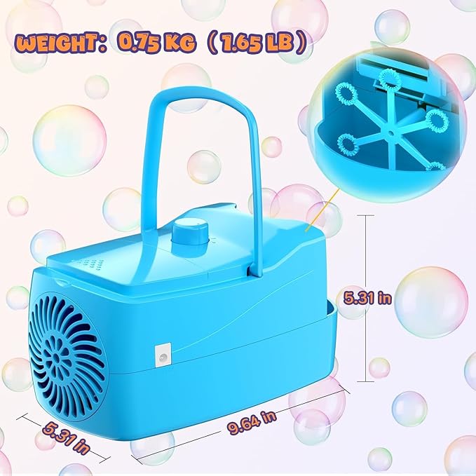 Bubble Machine, Automatic Bubble Blower - Image 7