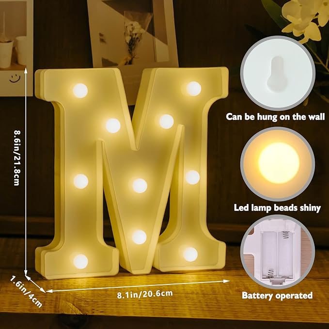 Marry Me Light Up Letters, Led Marry Me Sign - Image 2