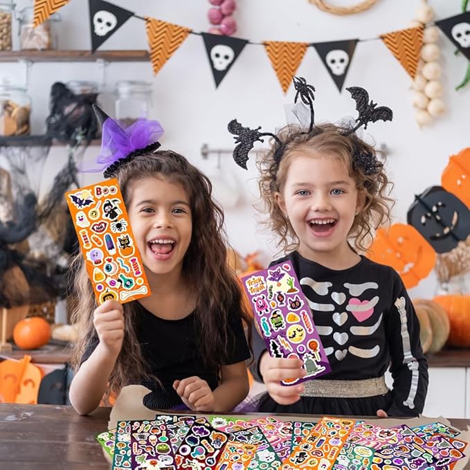 36 Sheets Halloween Stickers, Halloween Stickers - Image 4