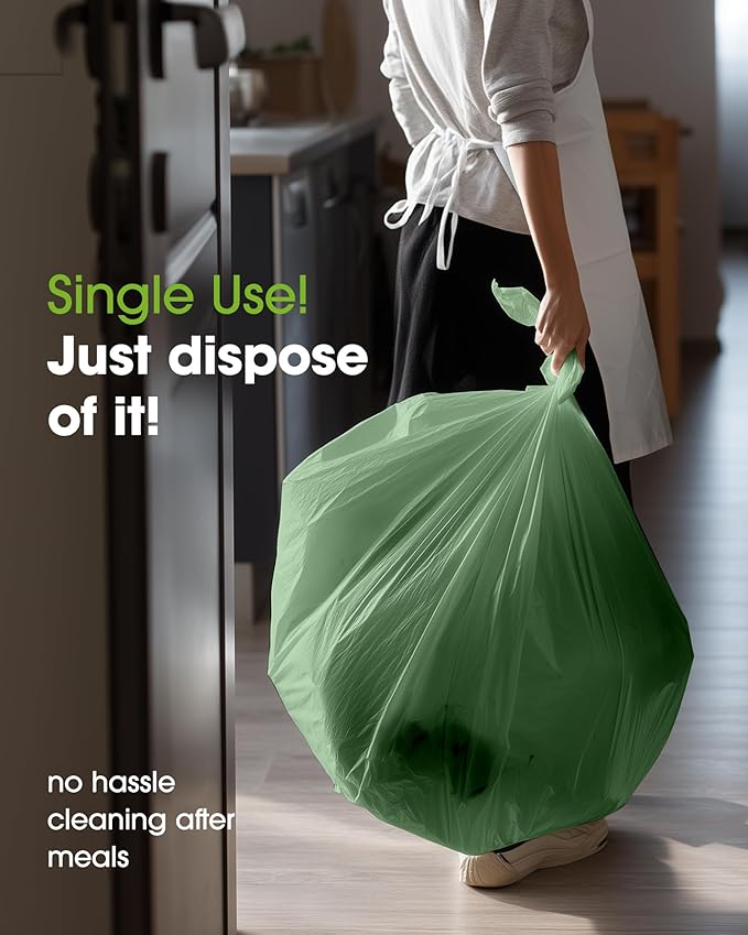 Pureegg Plastic Table Cloth Disposable 10 Pack, 54 x 108 Inch Table Cloths - Image 5