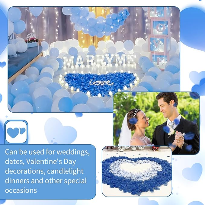 1000 Pcs Artificial Fake Rose Petals, Flower Petals - Image 6