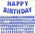 TaoBary 112 Pcs DIY Letter Kit Glitter Customizable Banner Letters Include 107 by TaoBary