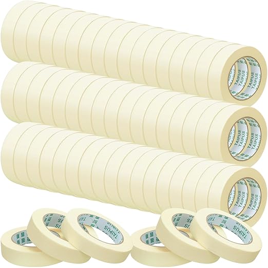 Masking Tape Bulk General Purpose Masking Painting Tape 55 Yards by Fainne