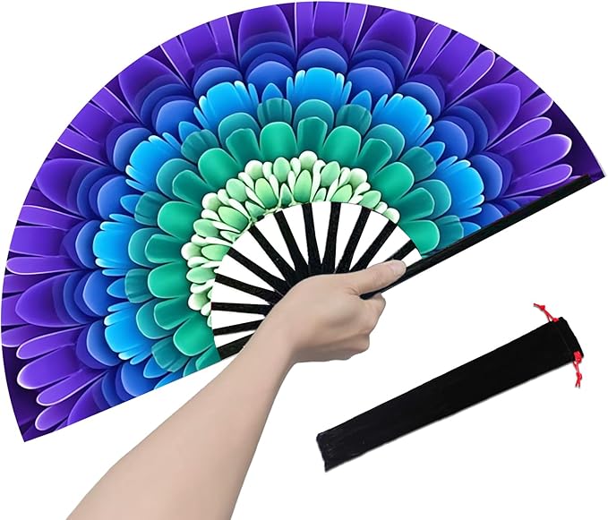 Boots on The Ground Fan, Large Folding Hand Fan by Unknown