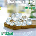 12pcs 30mm Clear Crystal Glass Ball Prisms Hanging Crystals Prisms Sun Catchers - Image 2