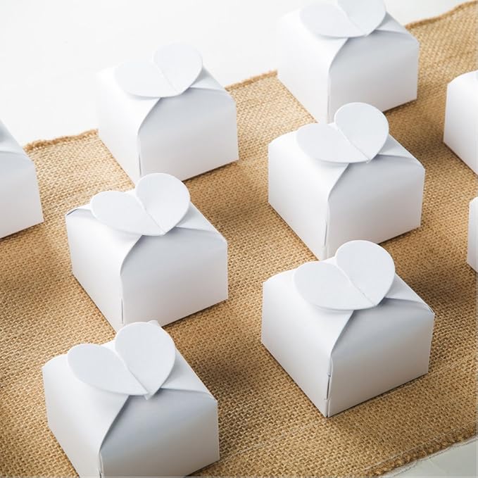 AWELL White Candy Box Bulk 2.5x2x2.5 inches - Image 2