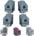 Outdoor Swivel Lounge Chair Cover 4 Pack, Waterproof Heavy Duty by GimaiOurun