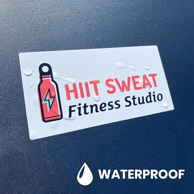 Custom Logo Stickers for Business, Personalised Logo Labels - Image 4