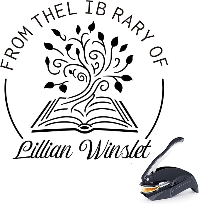 Personalized Book Embosser by Sngeirkn