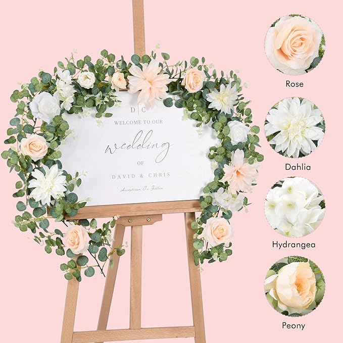 Waipfaru 2Pcs 6.07Ft Eucalyptus Greenery Garland - Image 5