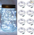 8 Pack White Fairy Lights 7Ft 20 LED Twinkle String Lights 3 Modes Battery by chzk