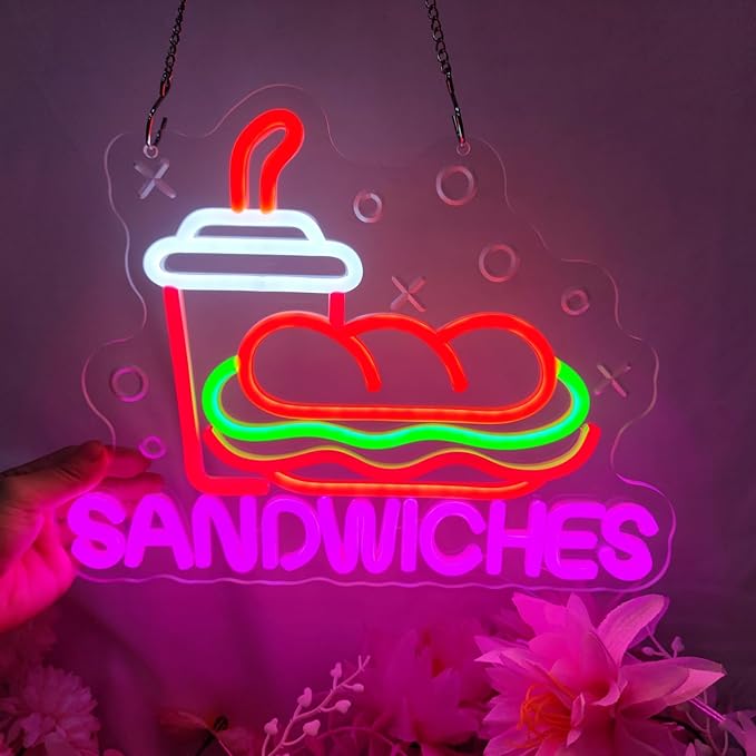 Sandwiches Neon Sign Sandwich Neon Signs - Image 5