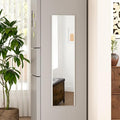 47"x12" Magnetic Mirror Lightweight Full-Length Mirror | Strong Adhesion by brisafe