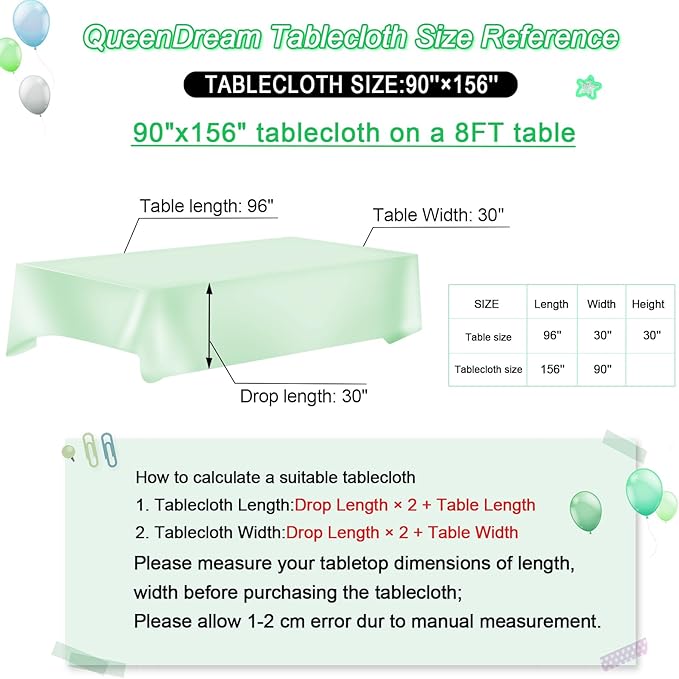 QueenDream Sequin Tablecloth - Image 6