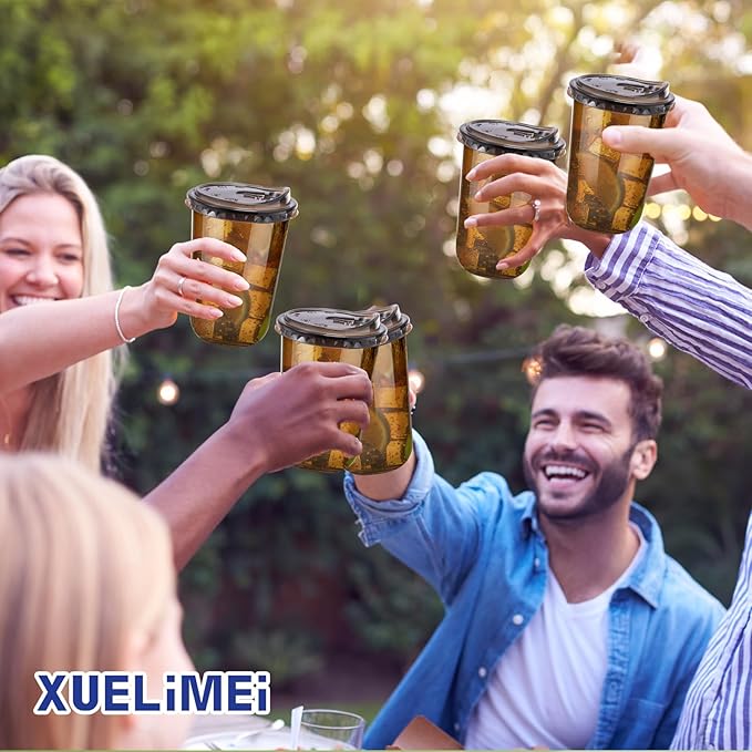 16oz Disposable Stemless Glasses - Image 4