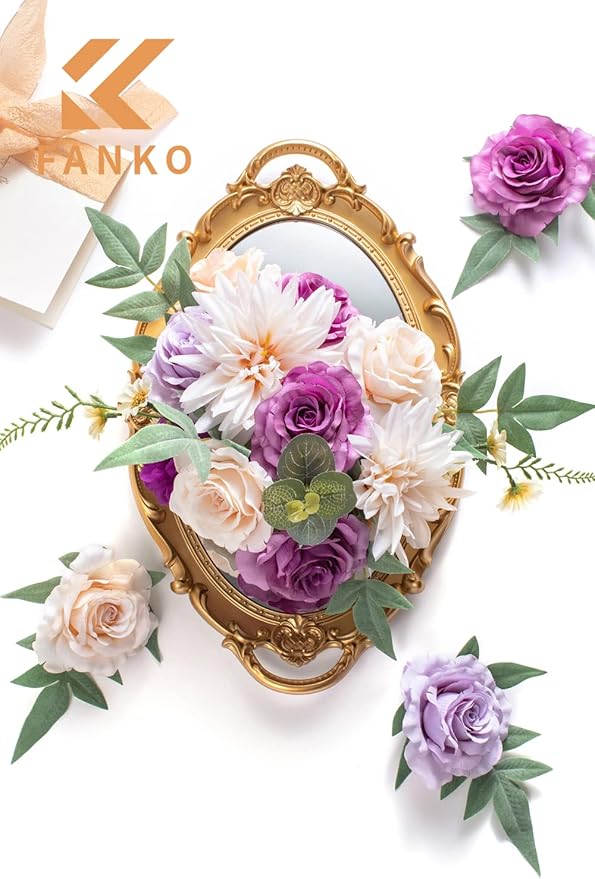 FANKO Rose Artificial Flowers Combo - Image 2