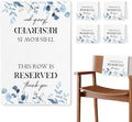 Reserved Seating Chair Signs, This Row Is Reserved Pew Cloths Seating by Unknown