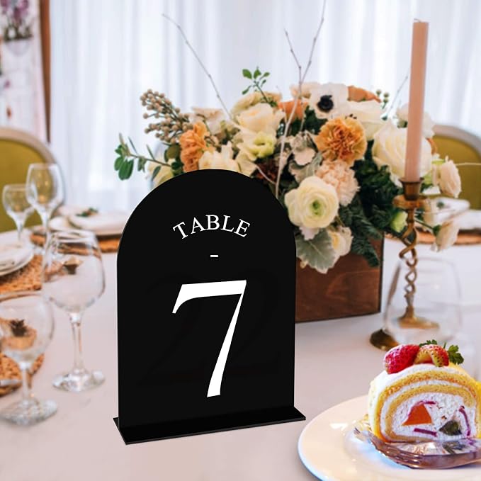 JOYIT Arch Wedding Table Numbers 1-30 - Image 5