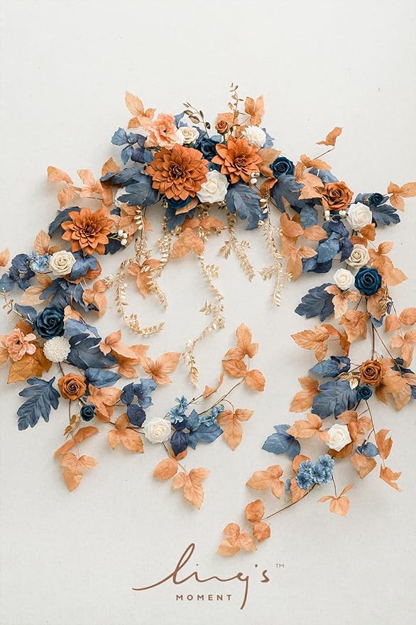 Ling's Moment 9FT Eucalyptus & Willow Leaf Garland - Image 5