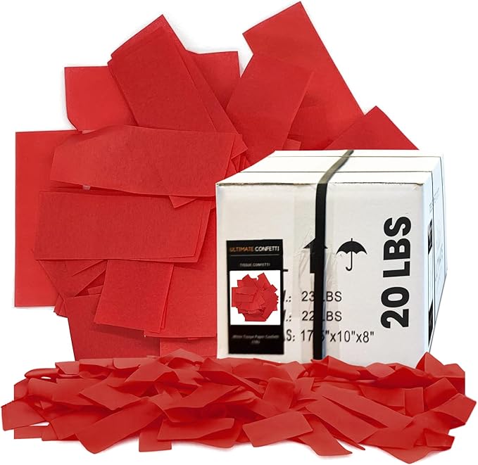 Ultimate Confetti, Live Parties, Concerts and Weddings - 20 lb by UltimateConfetti