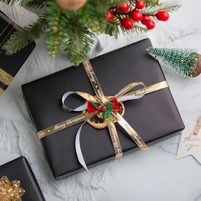 Garbendy Black Wrapping Paper - Image 3