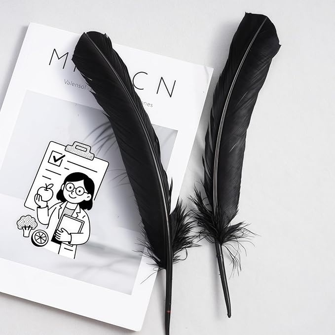 Black Turkey Feathers, Turkish Feather - Image 5