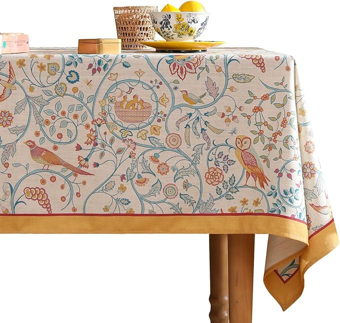 patdrea Designer French Tablecloth by Welcometopatdrea