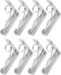uxcell 8 Pack Tablecloth Clips, Stainless Steel Table Cloth Cover Clamps by uxcell