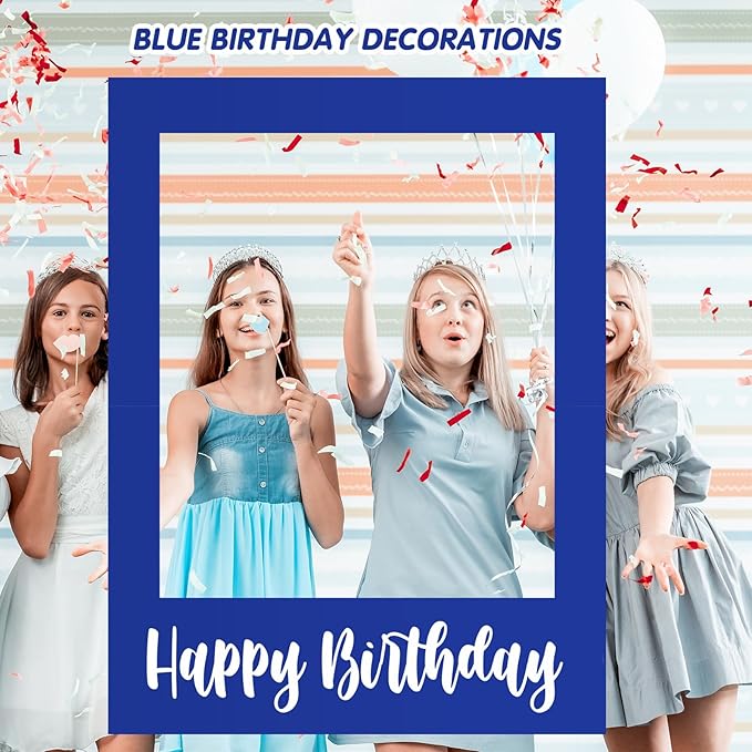 32 x 24 Inch Large Photo Booth Props Picture Frame Happy Birthday Party Frame - Image 6