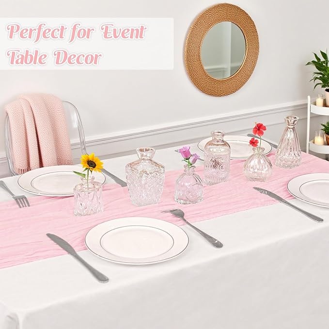 24Pcs Glass Bud Vase Set, Small Flower Vase - Image 5