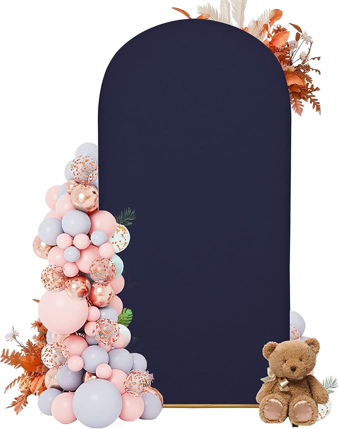 6.6FT Wedding Arch Covers Arch Backdrop Cover Arch Stand Covers Set Arch Cover by Unknown