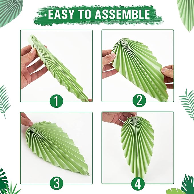 Easy Joy Paper Leaves Decorations - Image 3
