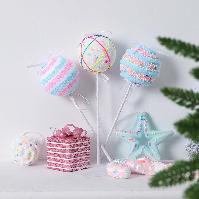 LANGXUN 6pcs Lollipop Candy Land 2025 Xmas Birthday Party Wedding Suppiles - Image 3