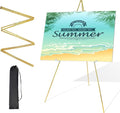 Easel Stand for Sign 63'' Art Easels for Display Wedding Welcome Poster Stand by Starhoo