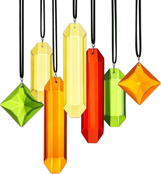 HDCRYSTALGIFTS 7PCS Crystal Prisms Suncatcher - Image 9
