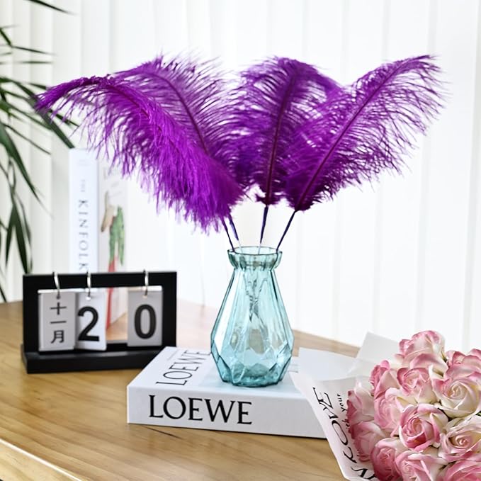 Bulk Purple Ostrich Feathers - Image 7