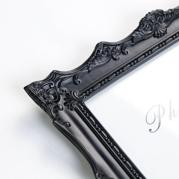 Cuspin 8x10 Black Picture Frame, Handcrafted Resin Frame - Image 4