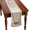 patdrea Designer Elegant French Floral Velvet Table Runner 102 Inch Long by Welcometopatdrea