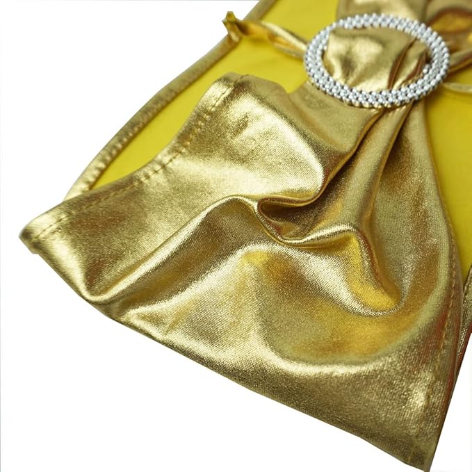 Spandex Chair Sashes Bands 30PCS Stretch Chair Ties Bows - Image 4