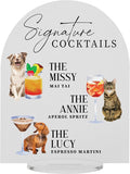 Pet Signature Drink Wedding Signs by Elation+Factory+Co.
