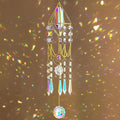 H&D HYALINE & DORA Crystal Prisms Suncatcher Window Hanging Pendant Glass by HDHYALINEDORA